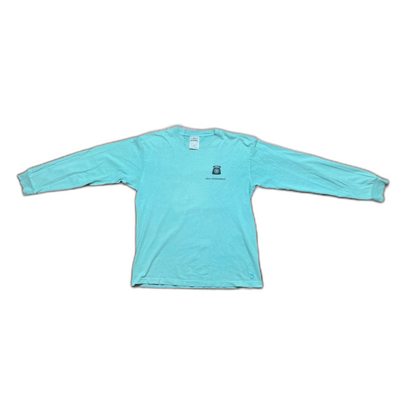 VIRGIL NORMAL Green Long Sleeve XXX Sweatshirt Top Mens Size Medium - Picture 2 of 8